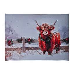 Item 558261 thumbnail Tabletop Highlander Fence Lighted Canvas