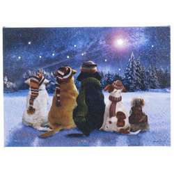Item 558329 thumbnail Tabletop Waiting Lighted Canvas