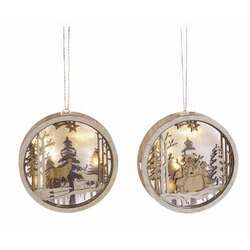 Item 558369 Light Round Ornament