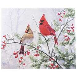 Item 558505 thumbnail Snowy Branch Lighted Canvas