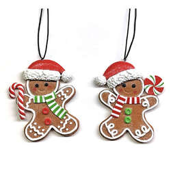 Item 558819 Cookie Candy Gingerbread Ornament