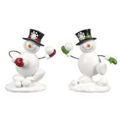 Item 601073 thumbnail Snowball Fight Snowman Figure