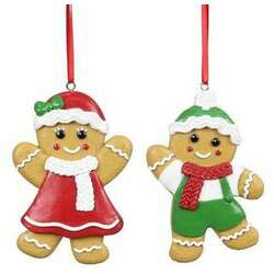 Item 601126 Cocoa Cookies Gingerbread Kid Ornament