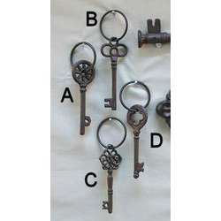 Item 601381 thumbnail Single Key On Ring Wall Hanging