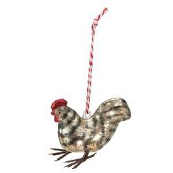Item 642008 thumbnail Glass Hen Ornament
