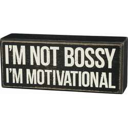 Item 642249 thumbnail Motivational Box Sign