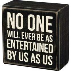 Item 642256 thumbnail Entertained Box Sign