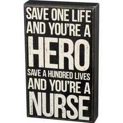 Item 642415 thumbnail You're A Nurse Box Sign
