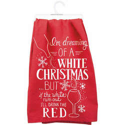 Item 642439 If The White Runs Out Dish Towel
