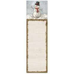 Item 642524 thumbnail Snowman List Pad