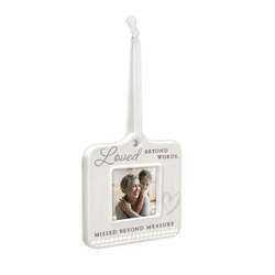 Item 647122 thumbnail Loved Beyond Words Picture Frame Ornament