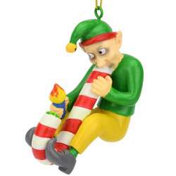 Item 685024 Candy Cane Bong Ornament