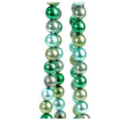 Item 808066 thumbnail 6 Foot Blue/Green Beaded Ball Garland