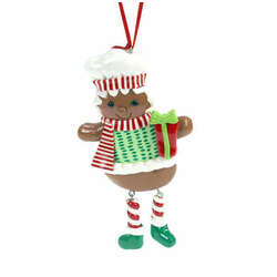 Item 808081 Gingerbread Girl Chef Ornament