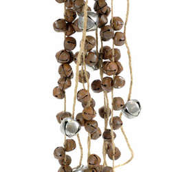 Item 815021 thumbnail 6 Foot Rusty Jingle Bell Garland