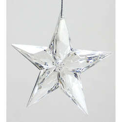 Item 818062 Clear Star Ornament