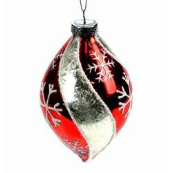 Item 844036 Snowflake Finial Ornament