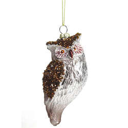 Item 844149 thumbnail Glass Owl Ornament